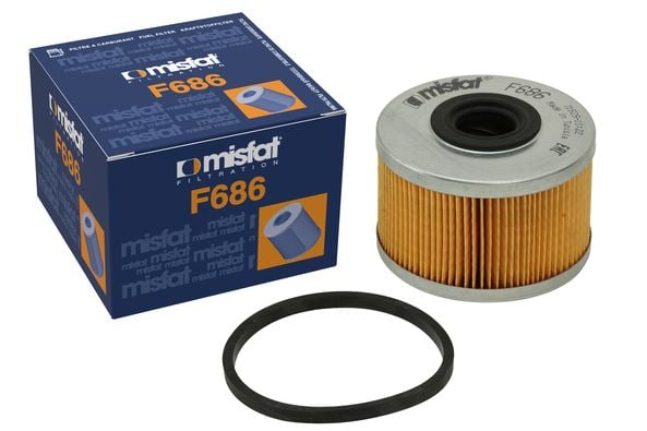 Filtre à carburant (Filtre à gasoil) MISFAT FILTRATION ref. F686